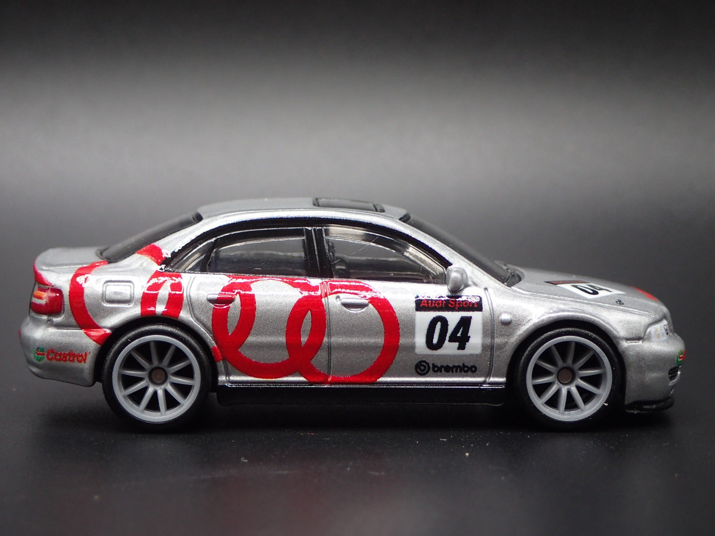1997 - 2002 AUDI S4 QUATTRO 4 FOUR DOOR 1:64 SCALE DIORAMA DIECAST MODEL CAR