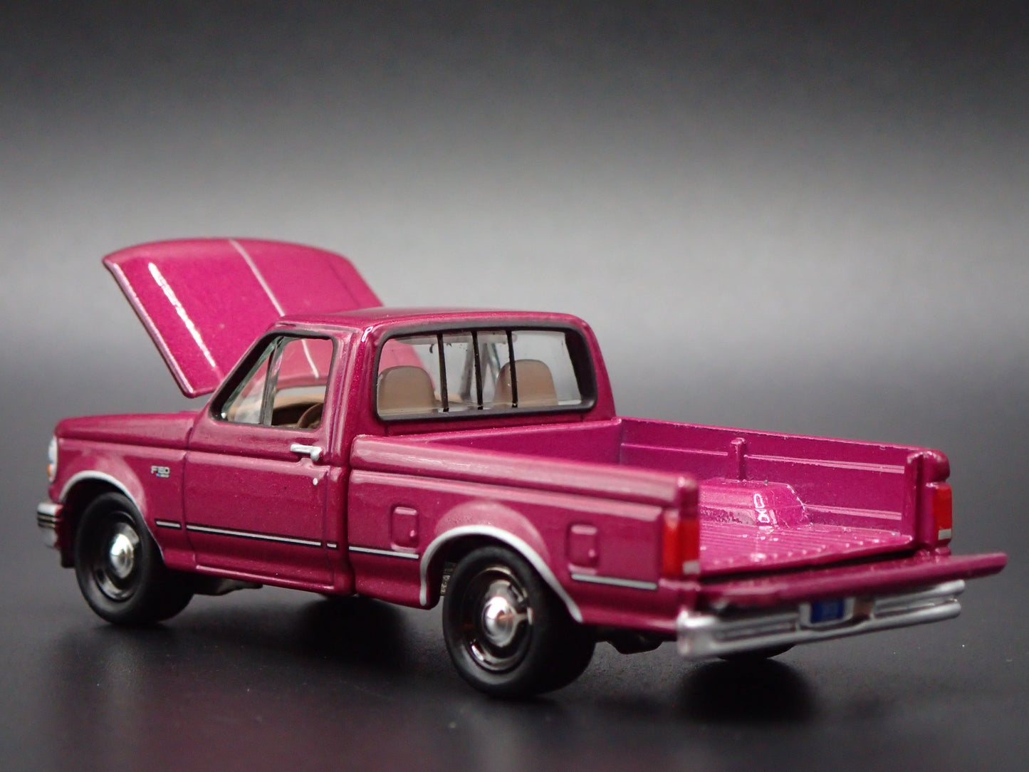 1993 93 FORD F150 PICKUP TRUCK PURPLE 1:64 SCALE COLLECTIBLE DIECAST MODEL CAR