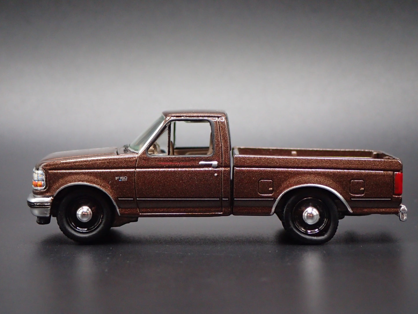 1993 93 FORD F150 PICKUP TRUCK BROWN 1:64 SCALE COLLECTIBLE DIECAST MODEL CAR