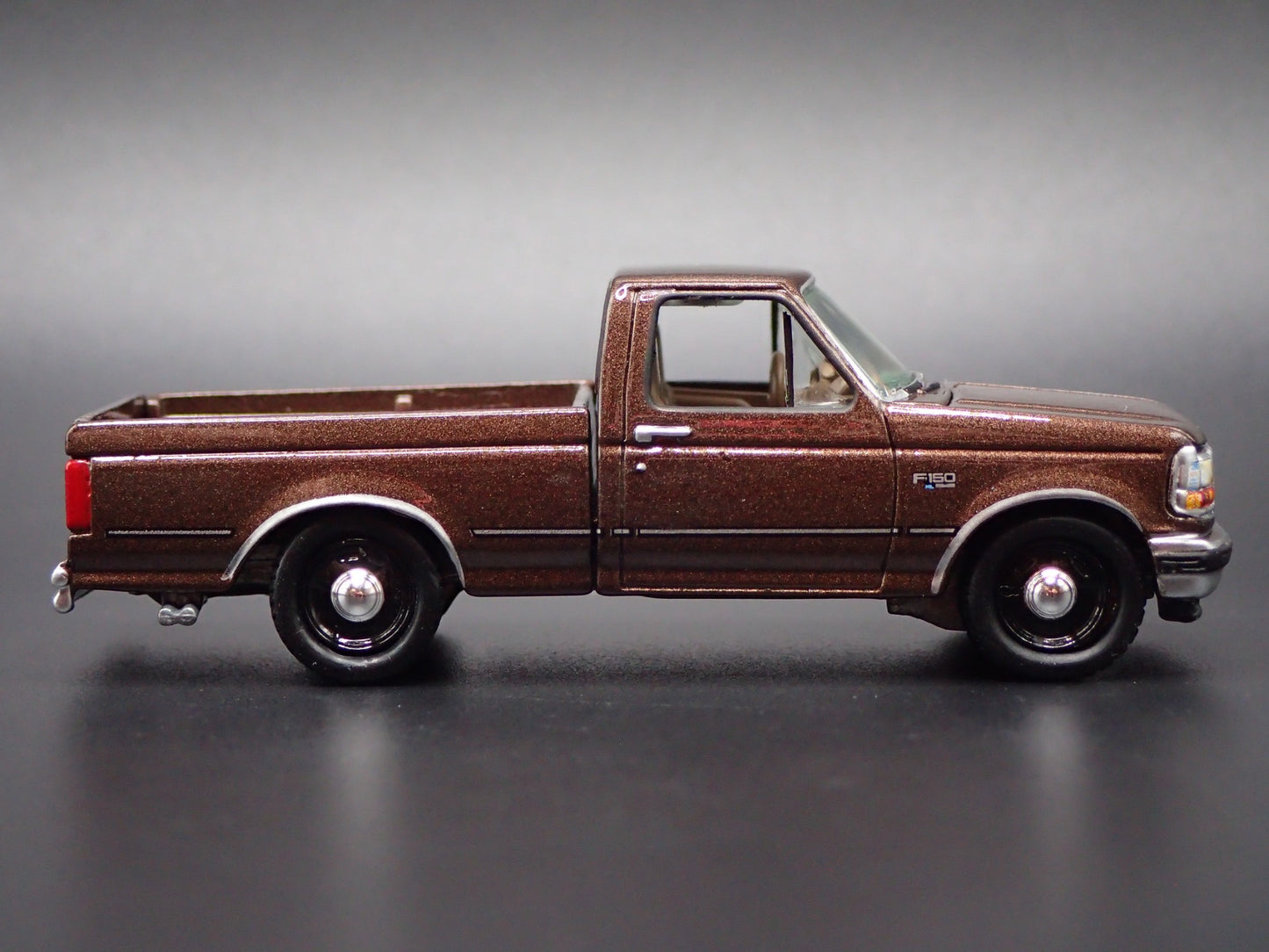 1993 93 FORD F150 PICKUP TRUCK BROWN 1:64 SCALE COLLECTIBLE DIECAST MODEL CAR