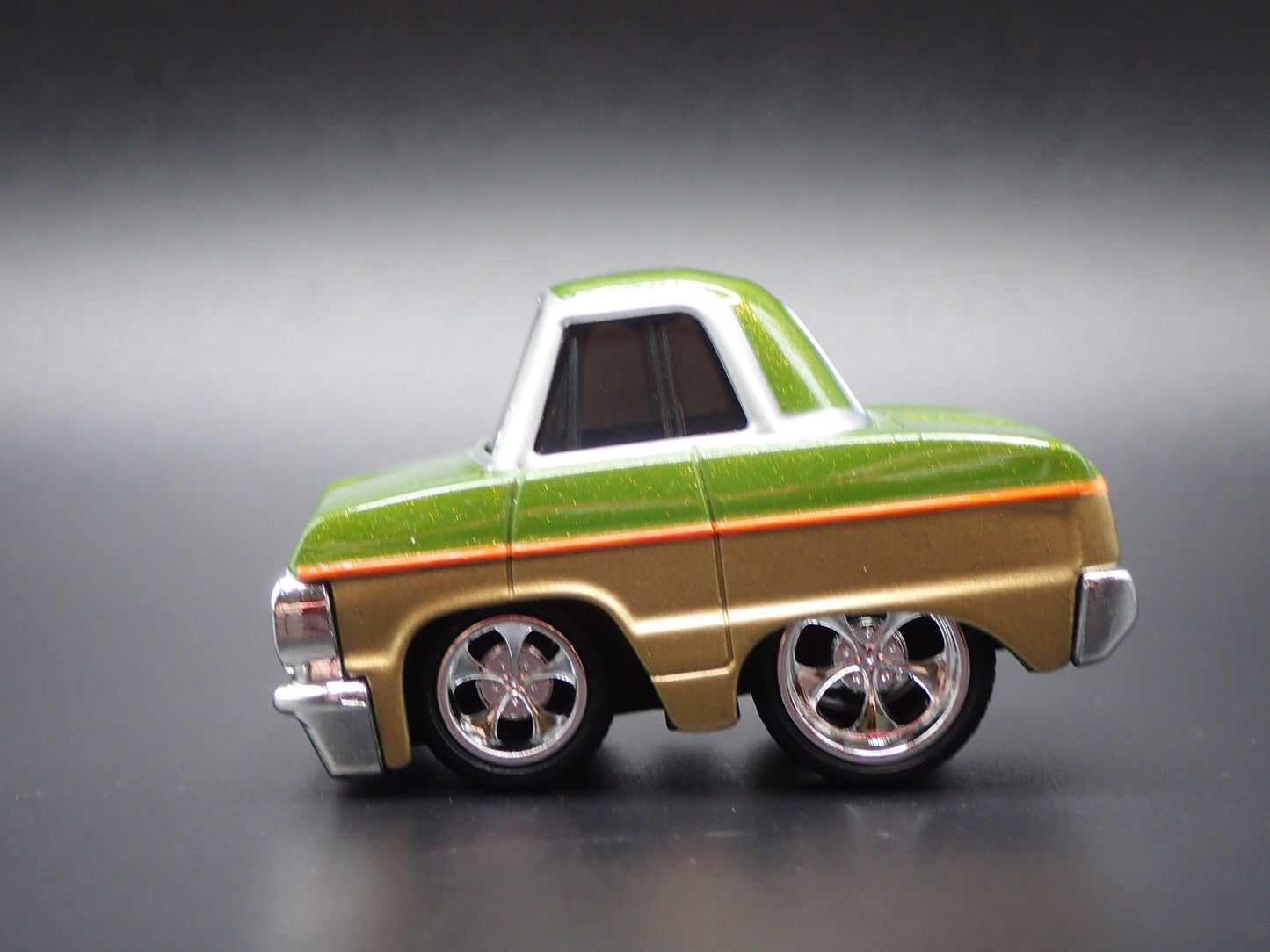 1964 CHEVY CHEVROLET IMPALA LOWRIDER TUNED GREEN 1:64 SCALE DIECAST MODEL CAR