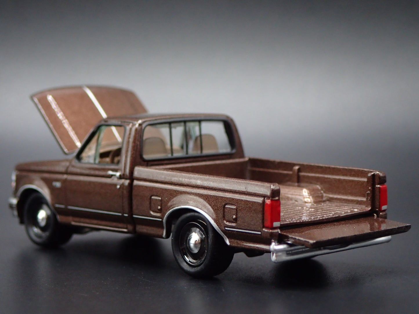 1993 93 FORD F150 PICKUP TRUCK BROWN 1:64 SCALE COLLECTIBLE DIECAST MODEL CAR