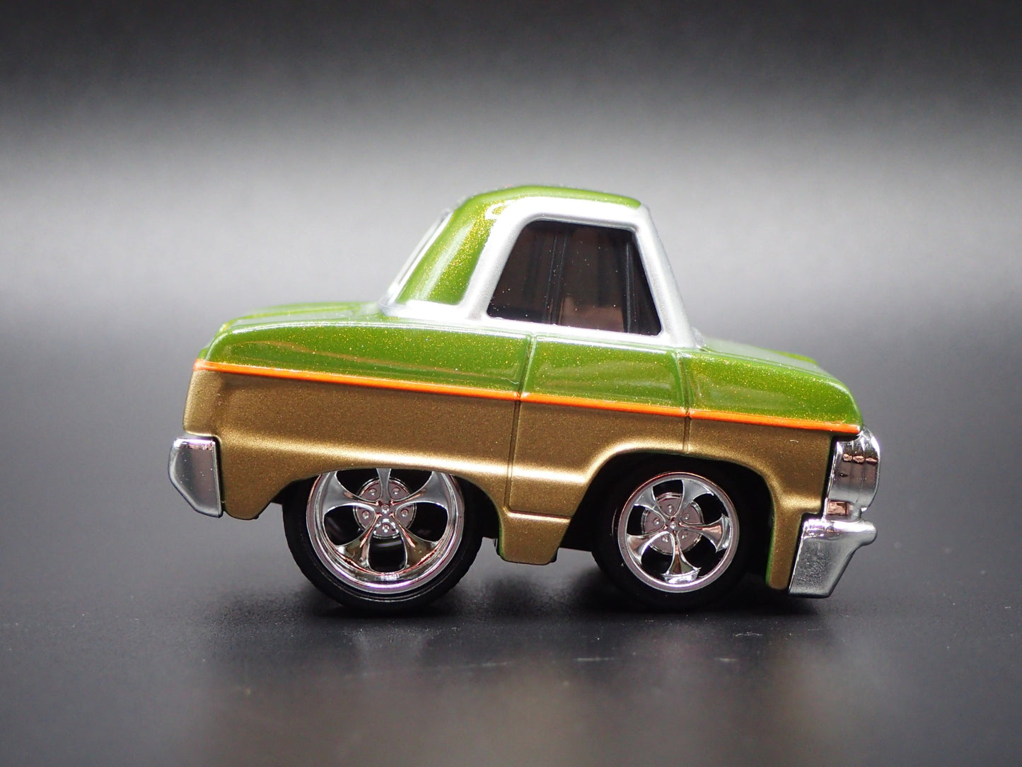 1964 CHEVY CHEVROLET IMPALA LOWRIDER TUNED GREEN 1:64 SCALE DIECAST MODEL CAR