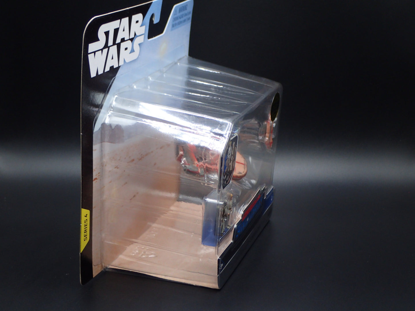 2025 STAR WARS MICRO GALAXY SQUADRON LUKE SKYWALKERS LANDSPEEDER CHASE SERIES 4