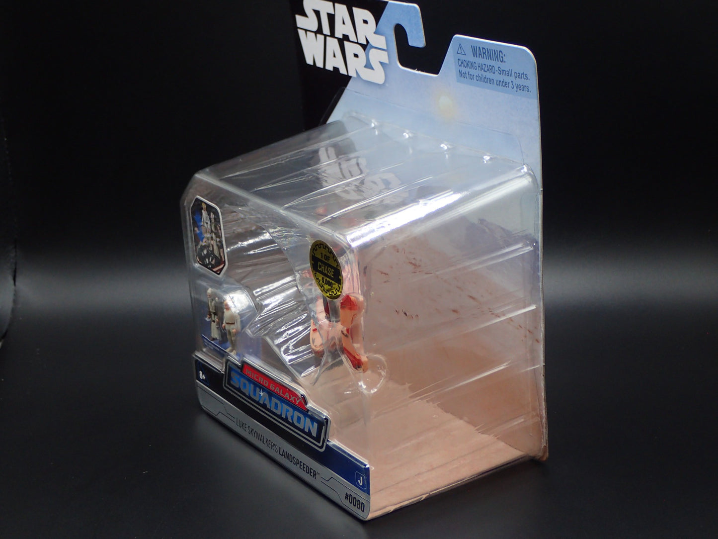 2025 STAR WARS MICRO GALAXY SQUADRON LUKE SKYWALKERS LANDSPEEDER CHASE SERIES 4