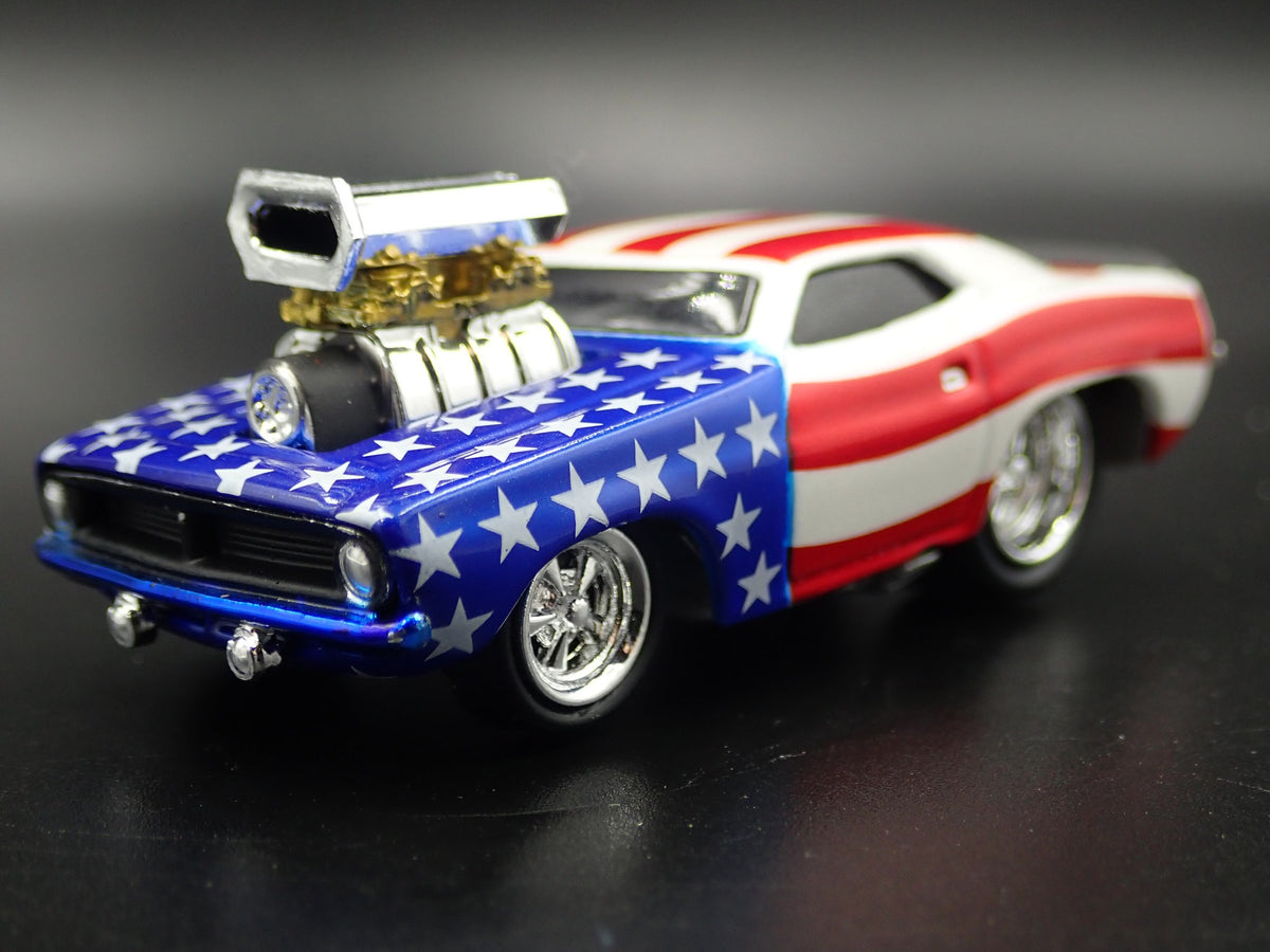 1970 PLYMOUTH CUDA USA RARE 1:64 SCALE LIMITED DIECAST COLLECTIBLE MODEL CAR-Burning Rubber Toy Company