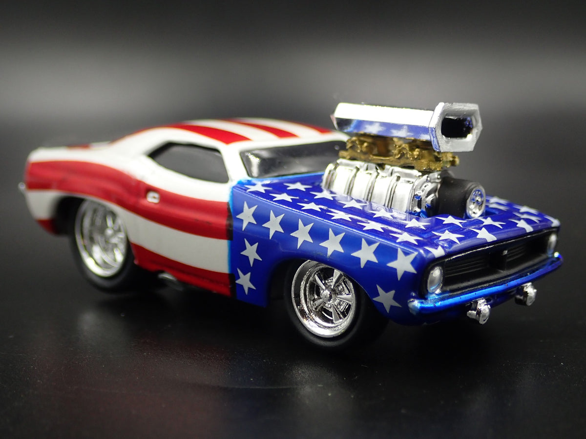 1970 PLYMOUTH CUDA USA RARE 1:64 SCALE LIMITED DIECAST COLLECTIBLE MODEL CAR-Burning Rubber Toy Company