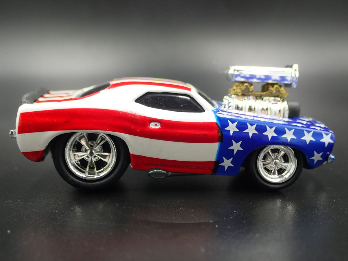 1970 PLYMOUTH CUDA USA RARE 1:64 SCALE LIMITED DIECAST COLLECTIBLE MODEL CAR-Burning Rubber Toy Company
