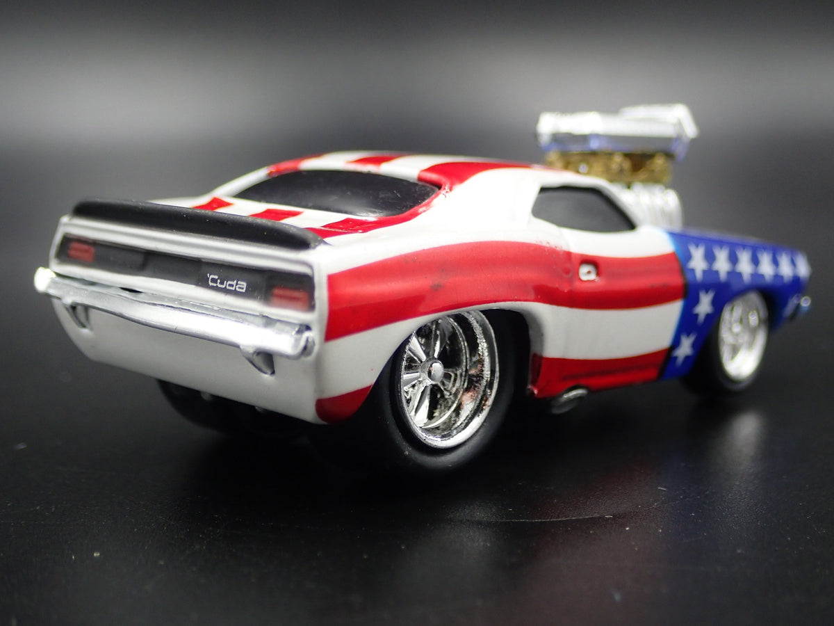 1970 PLYMOUTH CUDA USA RARE 1:64 SCALE LIMITED DIECAST COLLECTIBLE MODEL CAR-Burning Rubber Toy Company