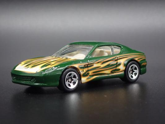 1998-2003 FERRARI 456M GREEN 1:64 SCALE COLLECTIBLE DIORAMA DIECAST MODEL CAR