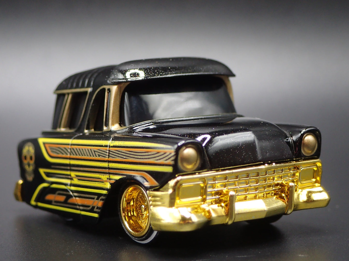 1956 56 CHEVY CHEVROLET NOMAD WAGON TUNED 1:64 SCALE DIORAMA DIECAST MODEL CAR