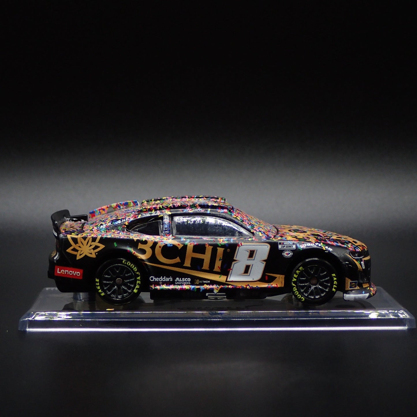 2023 23 CHEVROLET CAMARO ZL1 8 KYLE BUSCH 3CHI NASCAR WIN 1:64 DIECAST MODEL CAR