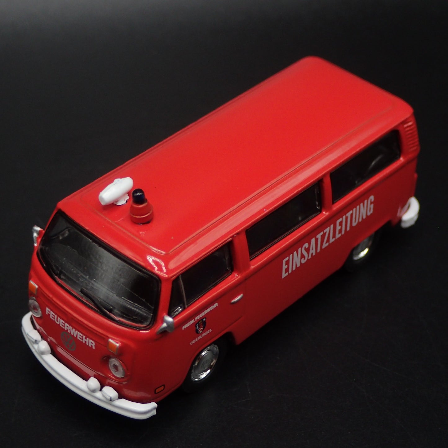 1967-1979 VOLKSWAGEN TYPE 2 T2 BUS EINSATZLEITUNG 1/64 SCALE DIECAST MODEL CAR