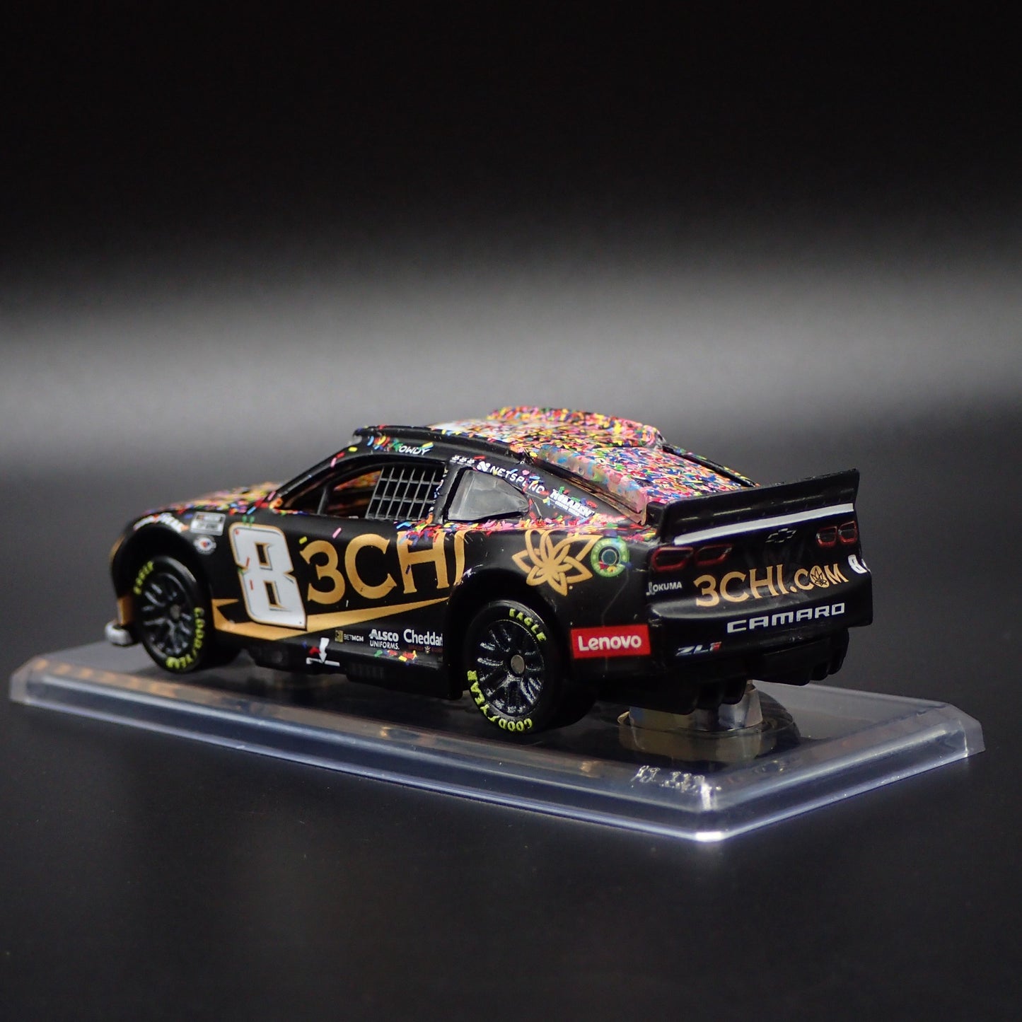 2023 23 CHEVROLET CAMARO ZL1 8 KYLE BUSCH 3CHI NASCAR WIN 1:64 DIECAST MODEL CAR