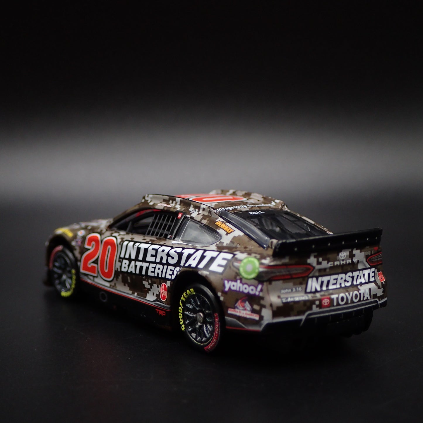 2023 TOYOTA CAMRY 20 CHRISTOPHER BELL INTERSTATE BATTERIES NASCAR 1:64 DIECAST