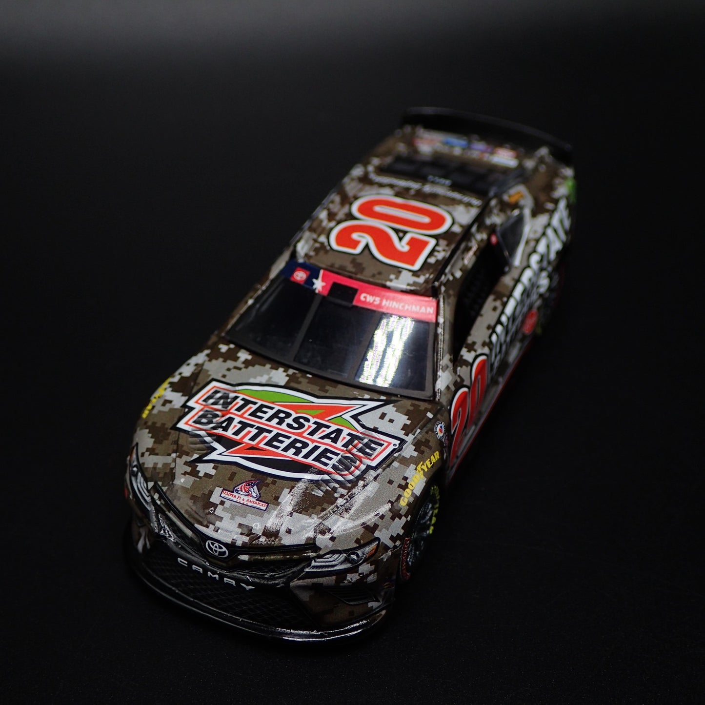 2023 TOYOTA CAMRY 20 CHRISTOPHER BELL INTERSTATE BATTERIES NASCAR 1:64 DIECAST