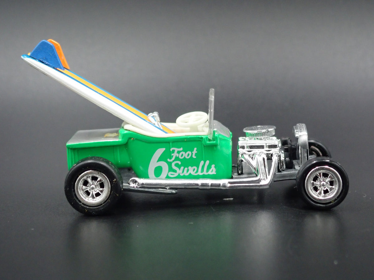 1923 23 FORD T BUCKET HOT ROD SURFING RARE 1:64 SCALE DIORAMA DIECAST MODEL CAR-Burning Rubber Toy Company