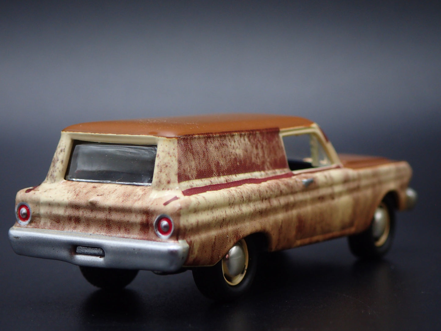 1964 64 FORD FALCON PANEL DELIVERY WAGON BARN FIND 1:64 SCALE DIECAST MODEL CAR