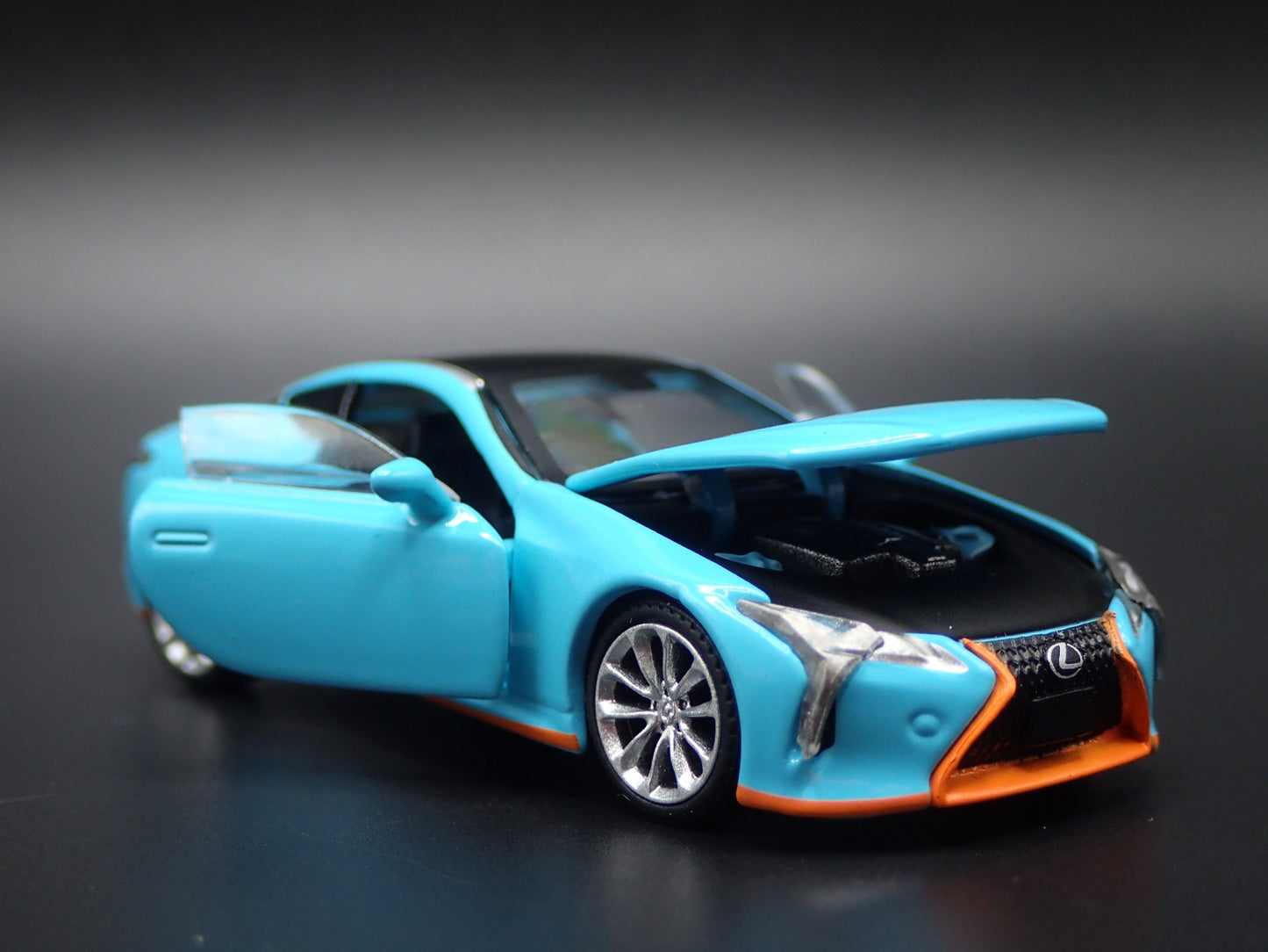 2018-2025 LEXUS LC 500 LB WORKS 1/64 SCALE COLLECTIBLE DIORAMA DIECAST MODEL CAR