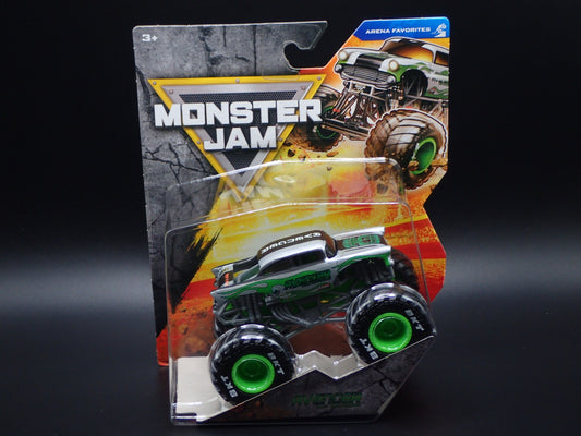 2025 SPIN MASTER MONSTER JAM TRUCK AVENGER SILVER ARENA FAVORITES SERIES 44