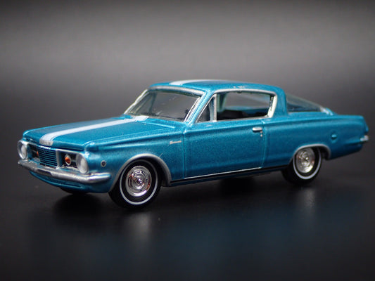 1965 65 PLYMOUTH BARRACUDA FORMULA S 1/64 SCALE COLLECTIBLE DIECAST MODEL CAR