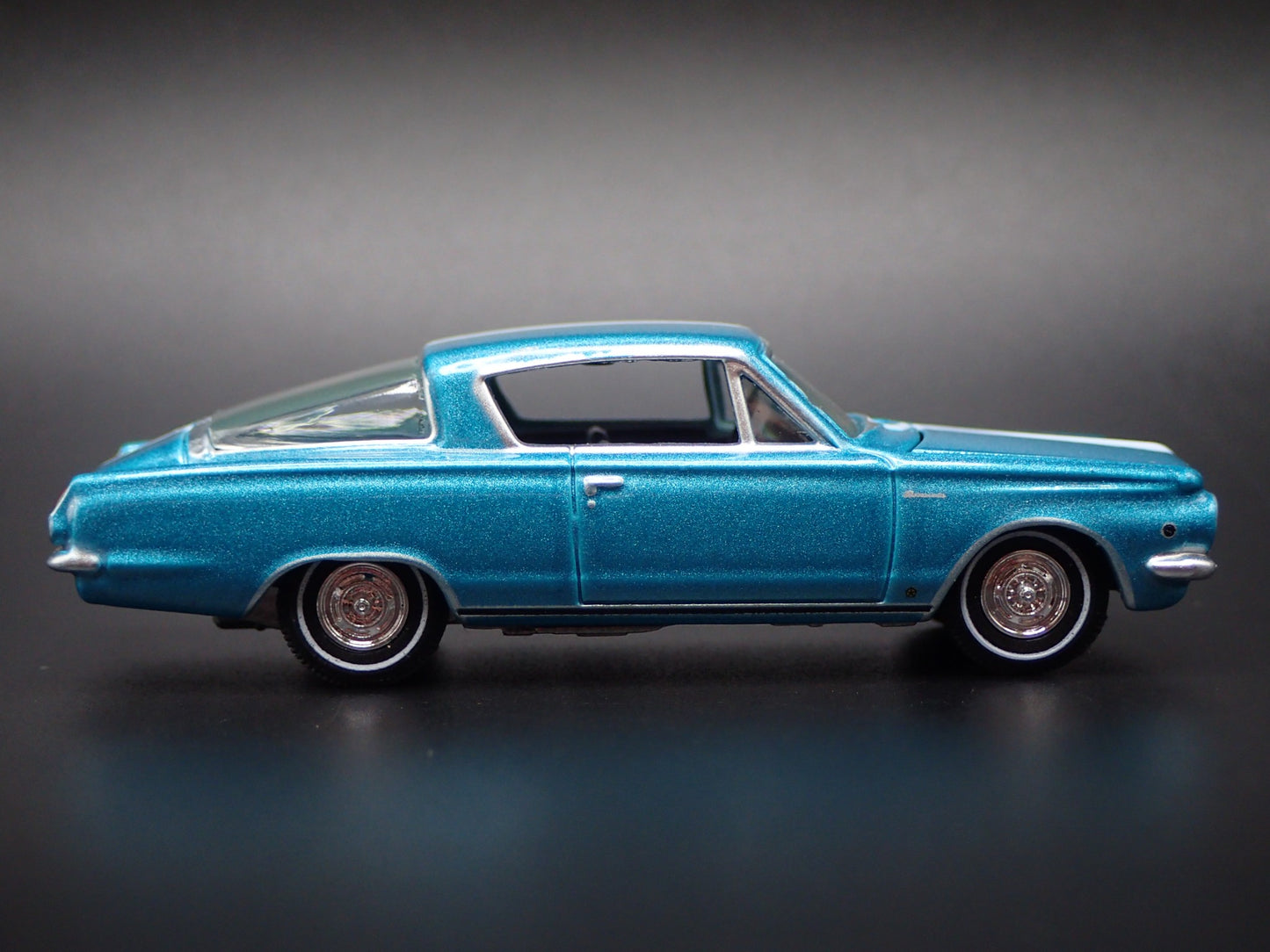 1965 65 PLYMOUTH BARRACUDA FORMULA S 1/64 SCALE COLLECTIBLE DIECAST MODEL CAR