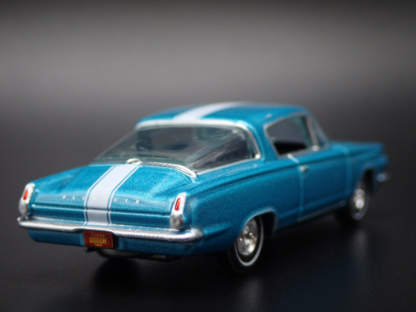 1965 65 PLYMOUTH BARRACUDA FORMULA S 1/64 SCALE COLLECTIBLE DIECAST MODEL CAR