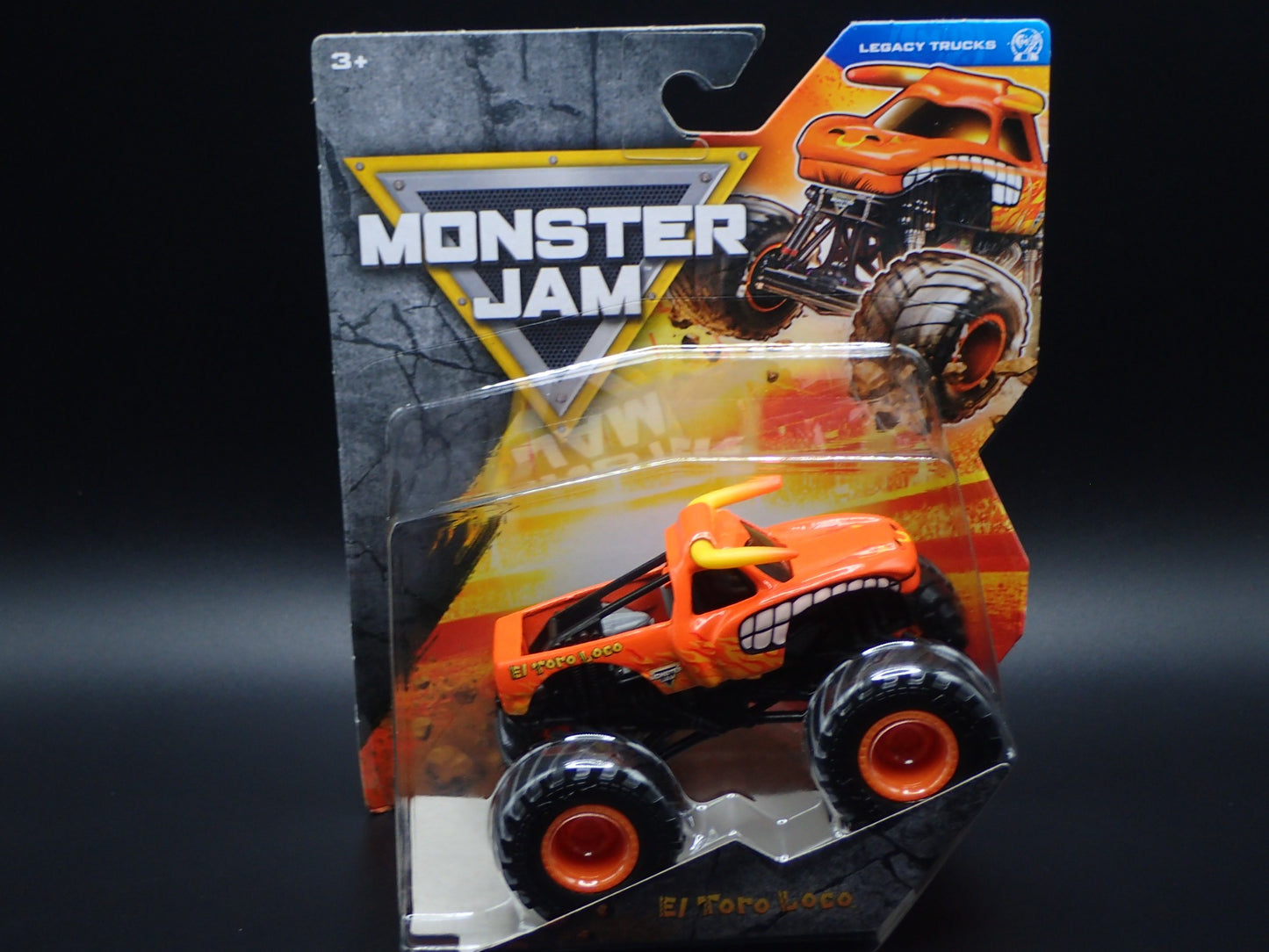 2025 SPIN MASTER MONSTER JAM TRUCK EL TORO LOCO ORANGE LEGACY TRUCKS SERIES 44