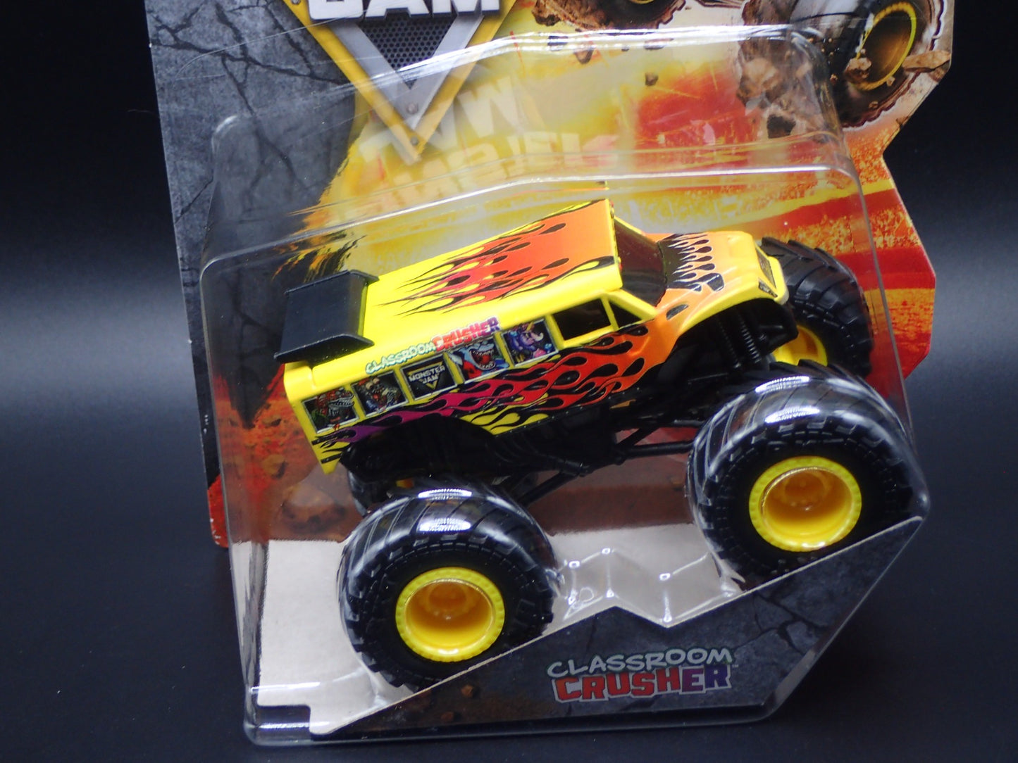 2025 SPIN MASTER MONSTER JAM TRUCK CLASSROOM CRUSHER TRUCKS ON DUTY SERIES 44