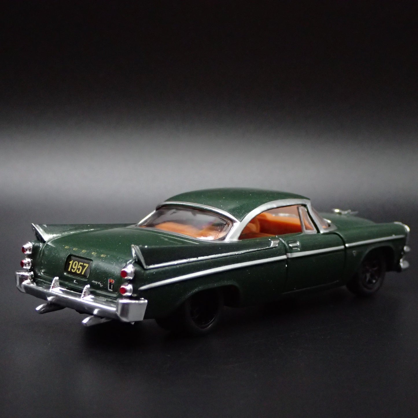 1957 57 DODGE CUSTOM ROYAL LANCER GREEN 1:64 SCALE COLLECTIBLE DIECAST MODEL CAR