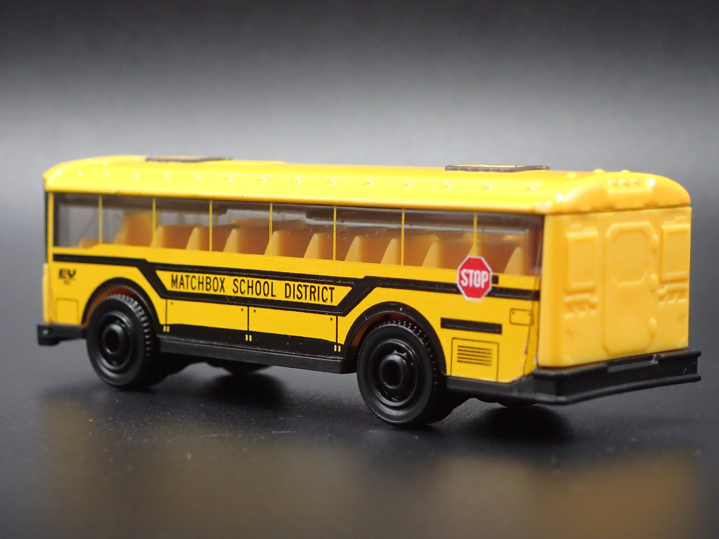 MODERN EV ELECTRIC SCHOOL BUS FLAT NOSE MATCHBOX 1:64 MB SCALE DIECAST MODEL CAR