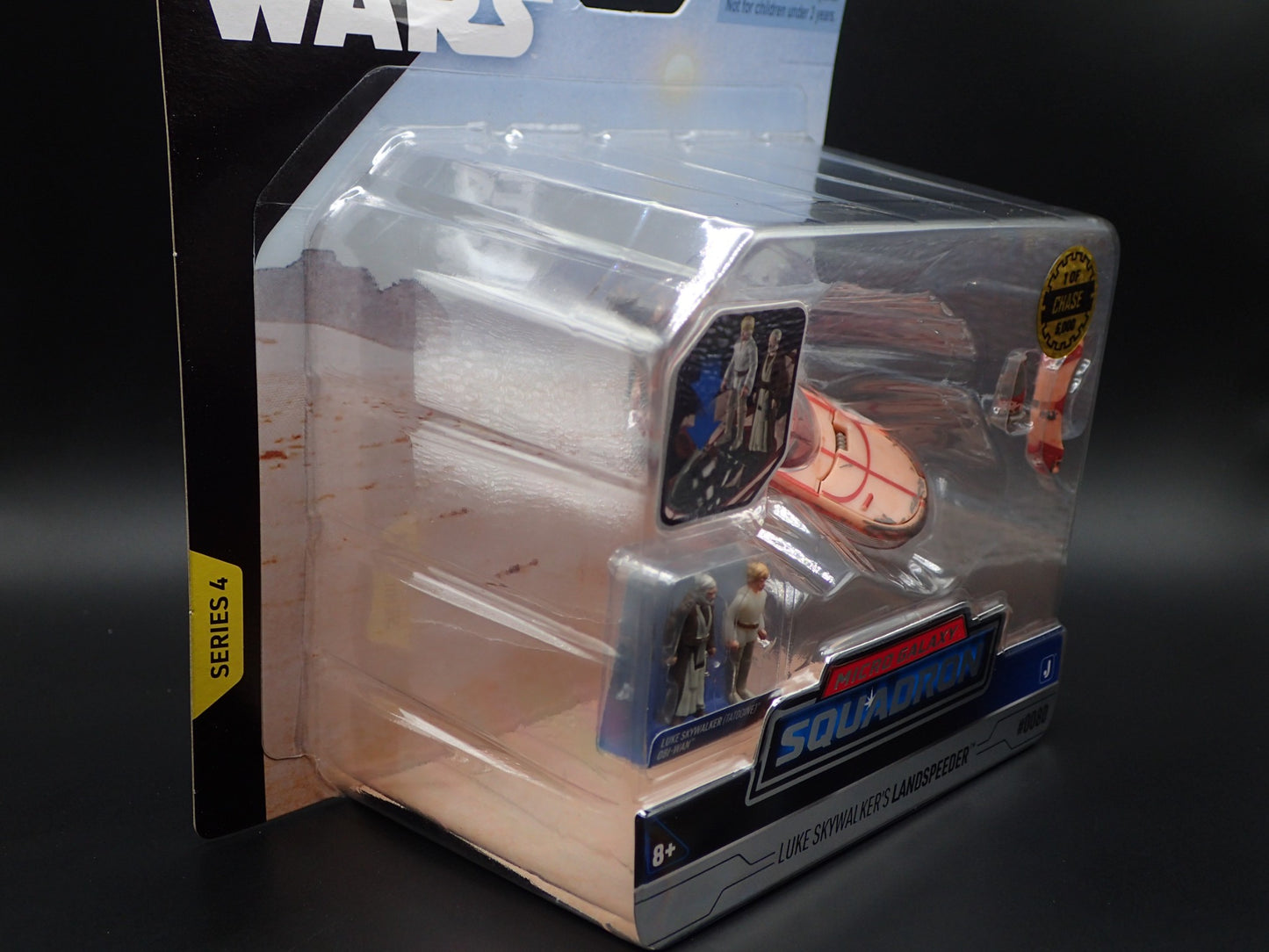 2025 STAR WARS MICRO GALAXY SQUADRON LUKE SKYWALKERS LANDSPEEDER CHASE SERIES 4