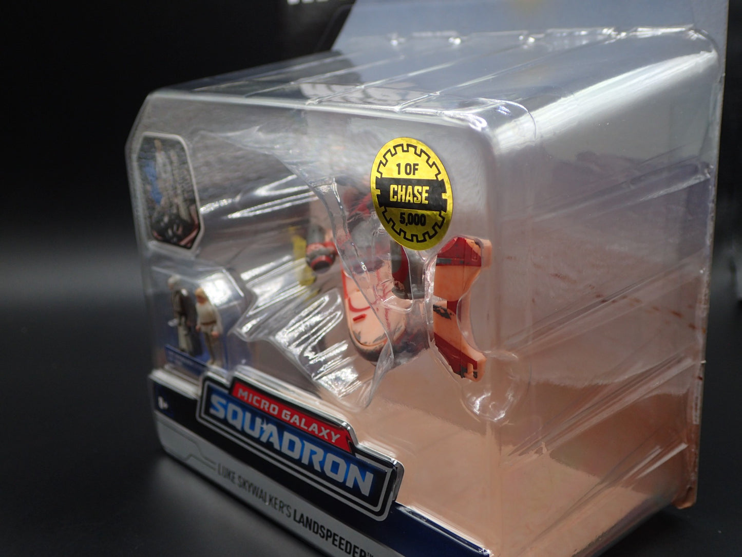 2025 STAR WARS MICRO GALAXY SQUADRON LUKE SKYWALKERS LANDSPEEDER CHASE SERIES 4