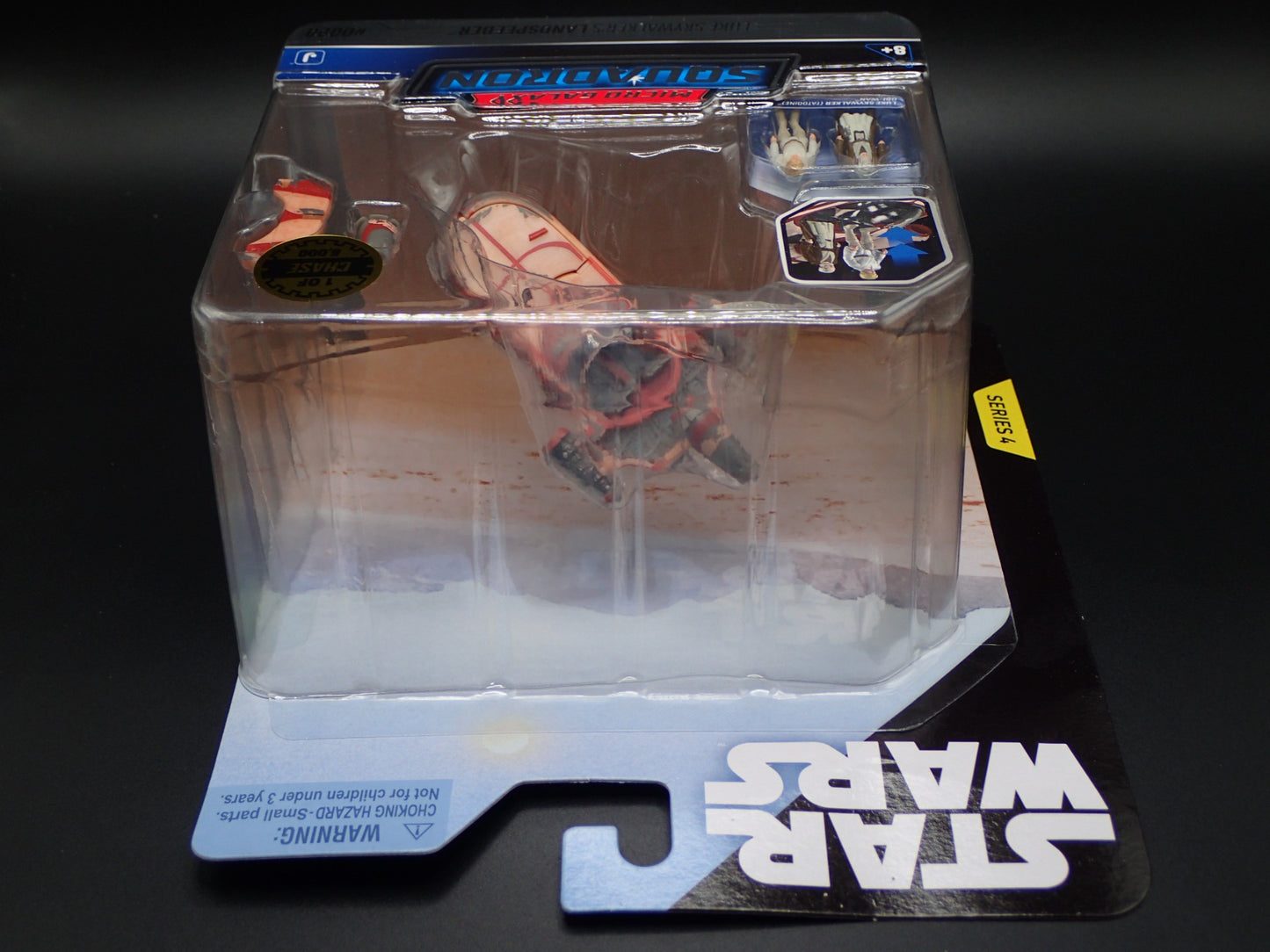 2025 STAR WARS MICRO GALAXY SQUADRON LUKE SKYWALKERS LANDSPEEDER CHASE SERIES 4