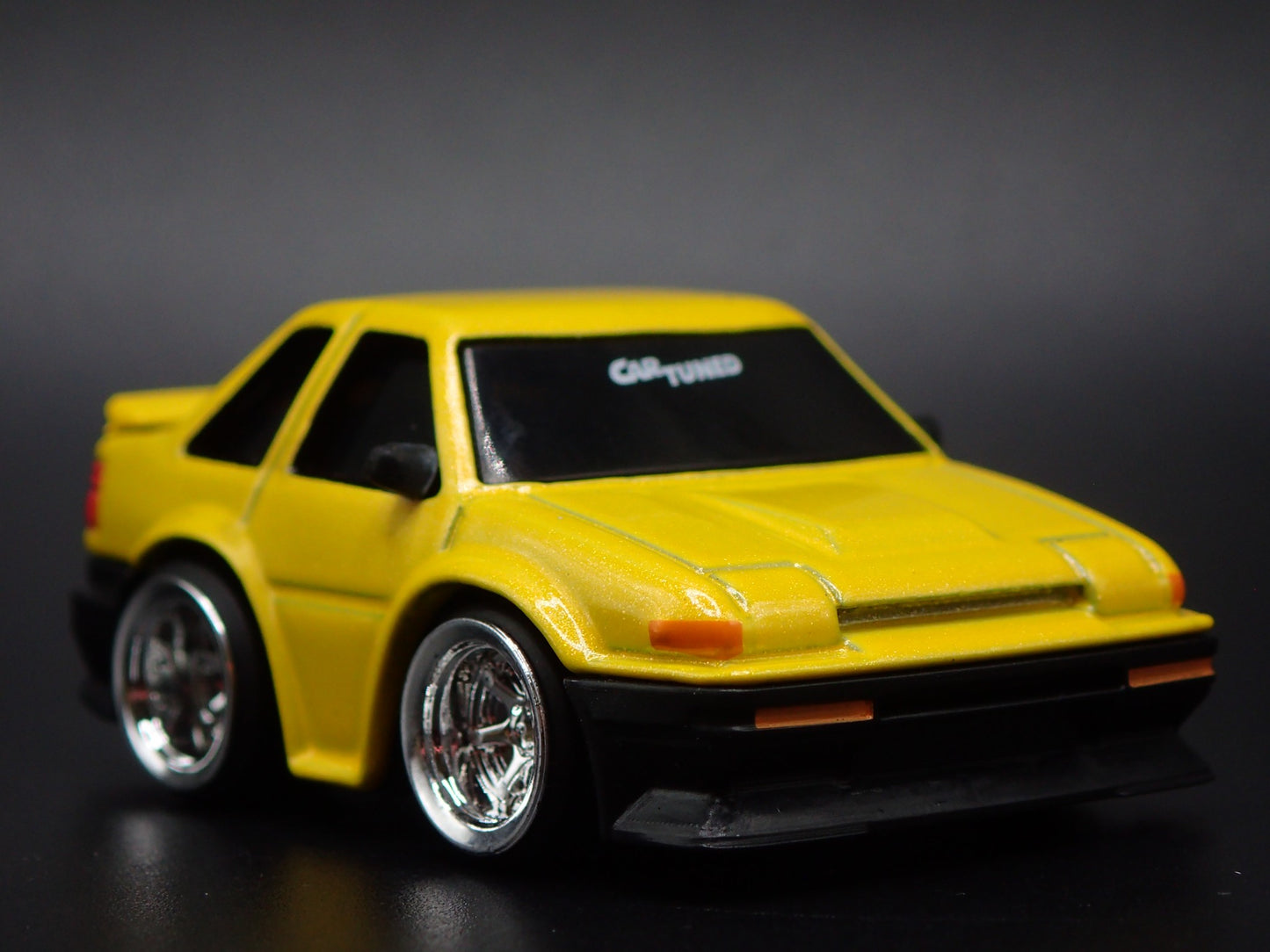 1983-1987 TOYOTA COROLLA CAR TUNED YELL JDM 1/64 SCALE DIORMA DIECAST MODEL CAR