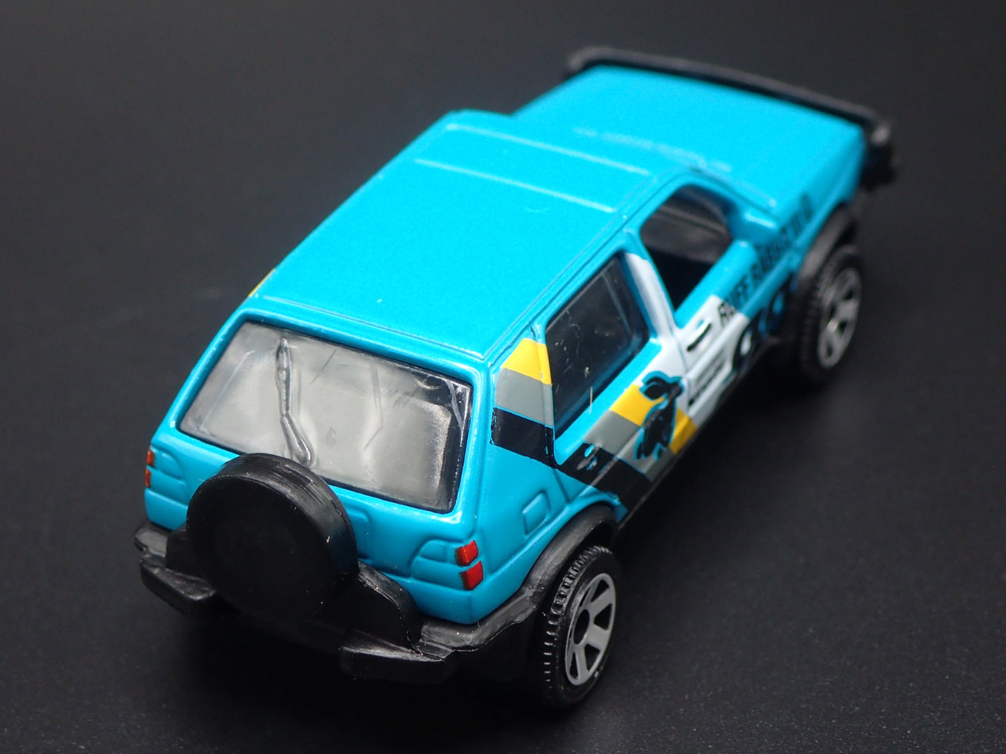 1990 90 VW VOLKSWAGEN GOLF COUNTRY MK2 BLUE 1:64 SCALE DIORAMA DIECAST MODEL CAR