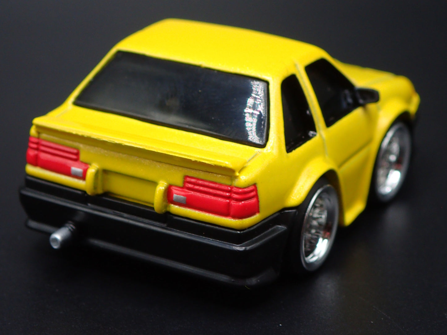 1983-1987 TOYOTA COROLLA CAR TUNED YELL JDM 1/64 SCALE DIORMA DIECAST MODEL CAR