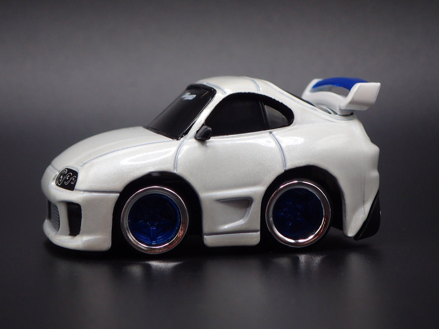 1993-2002 TOYOTA SUPRA CAR TUNED WHITE JDM 1/64 SCALE DIORAMA DIECAST MODEL CAR