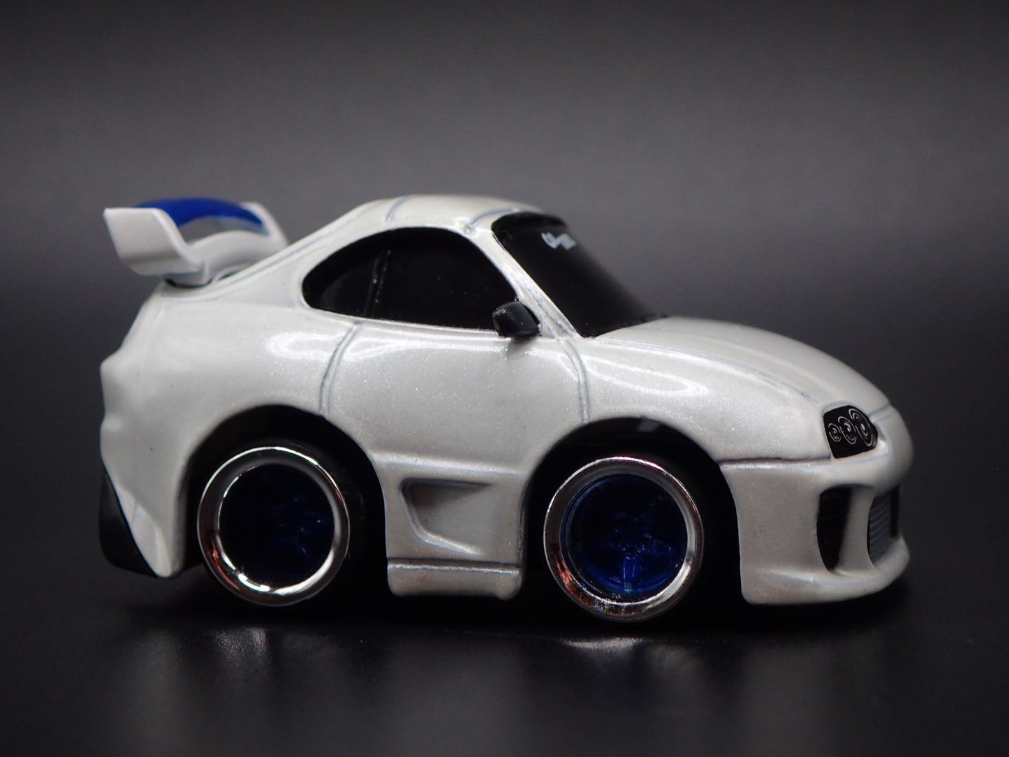 1993-2002 TOYOTA SUPRA CAR TUNED WHITE JDM 1/64 SCALE DIORAMA DIECAST MODEL CAR