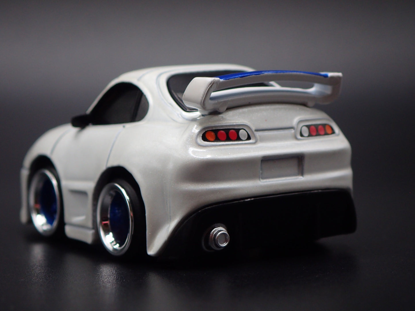 1993-2002 TOYOTA SUPRA CAR TUNED WHITE JDM 1/64 SCALE DIORAMA DIECAST MODEL CAR