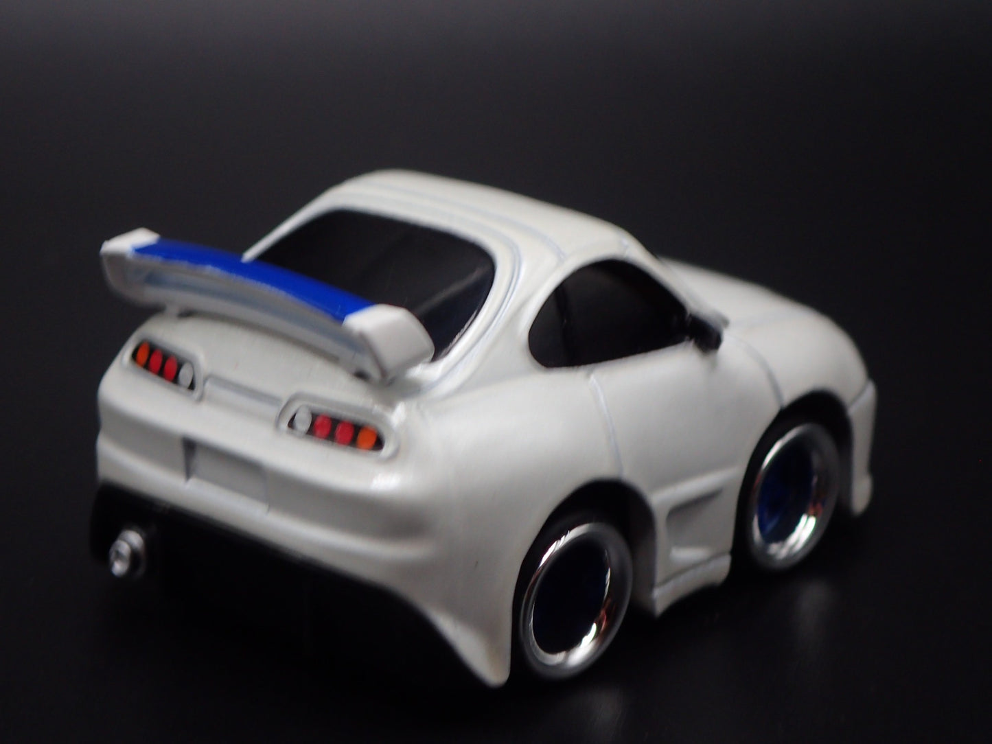 1993-2002 TOYOTA SUPRA CAR TUNED WHITE JDM 1/64 SCALE DIORAMA DIECAST MODEL CAR