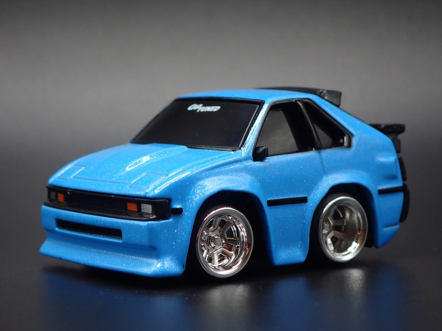 1982-1986 TOYOTA CELICA SUPRA CAR TUNED BLUE JDM 1/64 SCALE DIECAST MODEL CAR