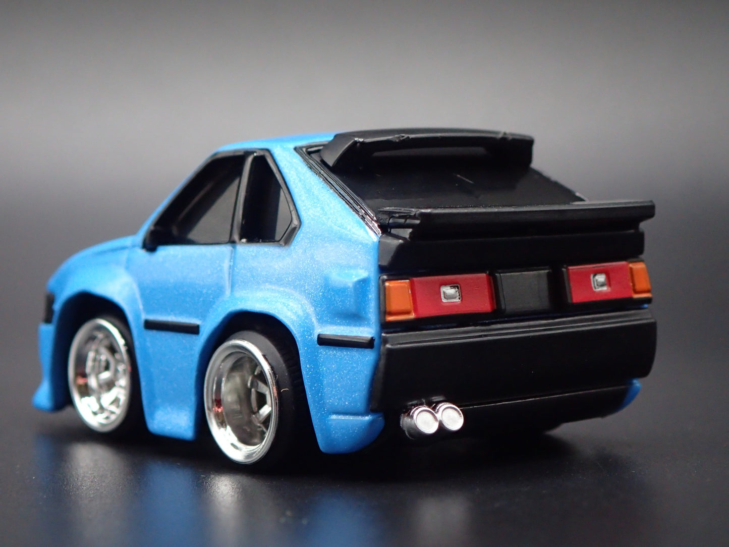 1982-1986 TOYOTA CELICA SUPRA CAR TUNED BLUE JDM 1/64 SCALE DIECAST MODEL CAR