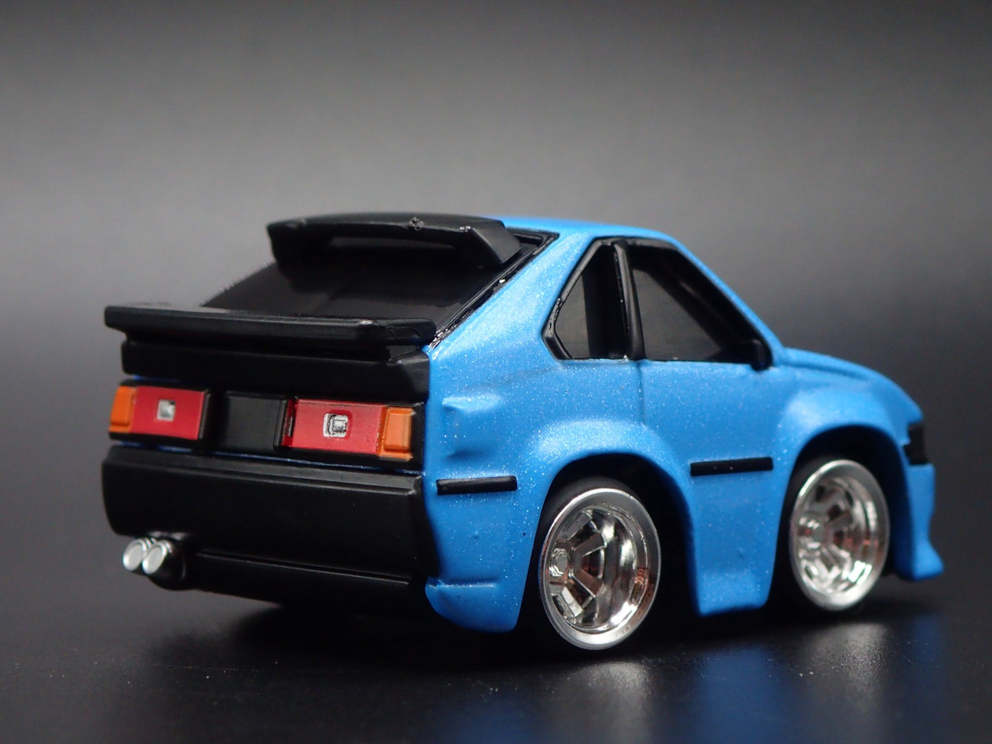 1982-1986 TOYOTA CELICA SUPRA CAR TUNED BLUE JDM 1/64 SCALE DIECAST MODEL CAR