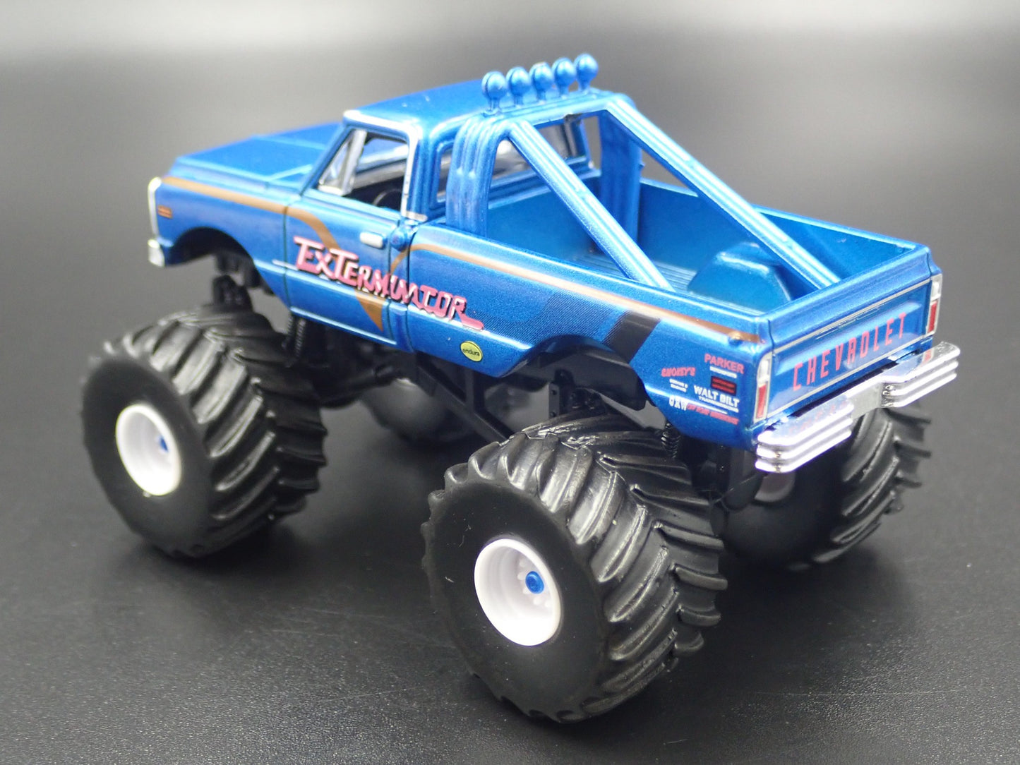 1972 CHEVY CHEVROLET K10 EXTERMINATOR MONSTER TRUCK 1:64 SCALE DIECAST MODEL CAR