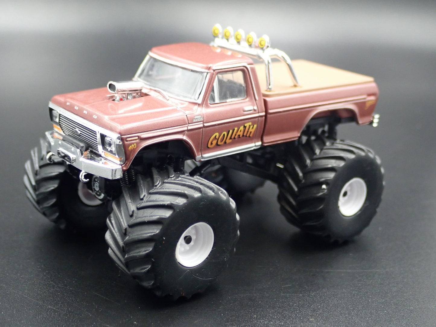 1979 79 FORD F250 GOLIATH 4X4 MONSTER PICKUP TRUCK 1:64 SCALE DIECAST MODEL CAR