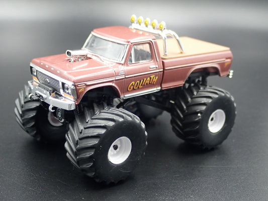 1979 79 FORD F250 GOLIATH 4X4 MONSTER PICKUP TRUCK 1:64 SCALE DIECAST MODEL CAR