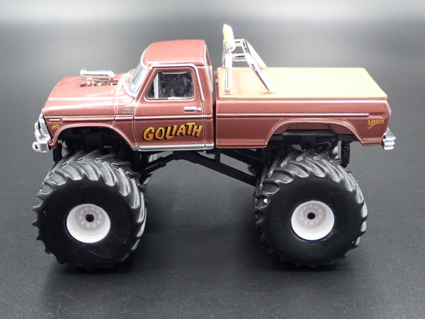 1979 79 FORD F250 GOLIATH 4X4 MONSTER PICKUP TRUCK 1:64 SCALE DIECAST MODEL CAR