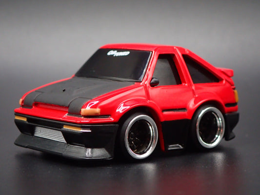 1983-1987 TOYOTA SPRINTER AE86 RED TUNED JDM 1/64 SCALE DIECAST MODEL CAR