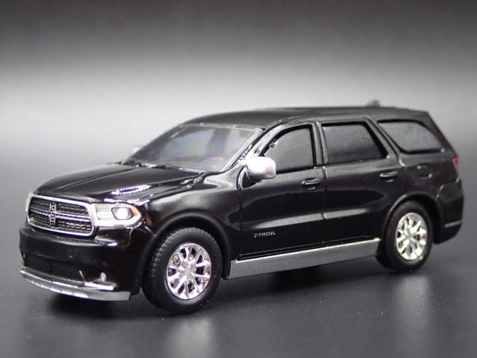 2011-2019 DODGE DURANGO SUV BLACK 1:64 SCALE DIORAMA DIECAST MODEL CAR